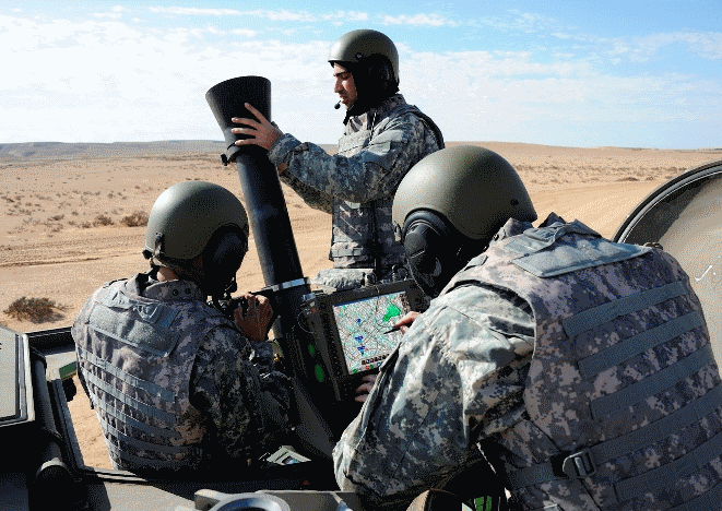 קרדום – מערכת מרגמה