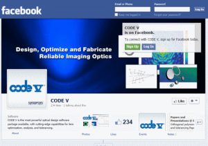 דף הפייסבוק של Code V