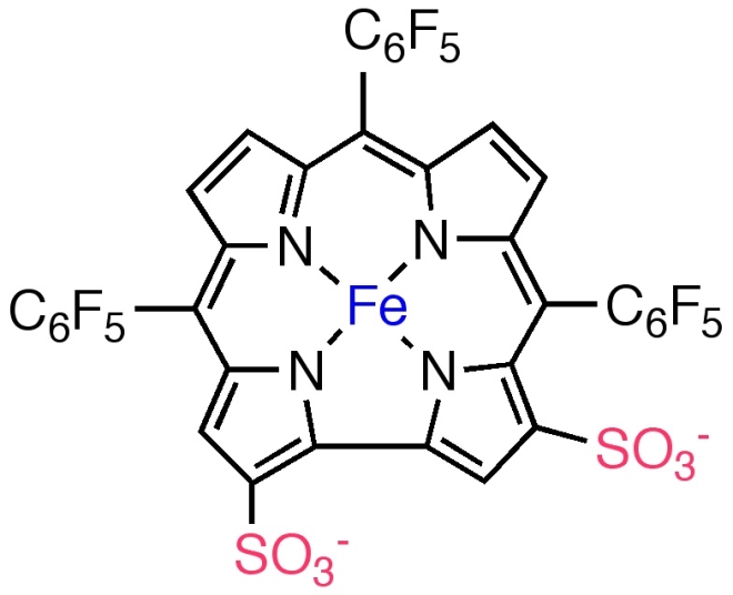 בתמונה: מולקולת 1-Fe